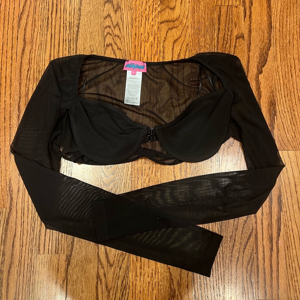 Edikted bra mesh crop top! Only worn once.
